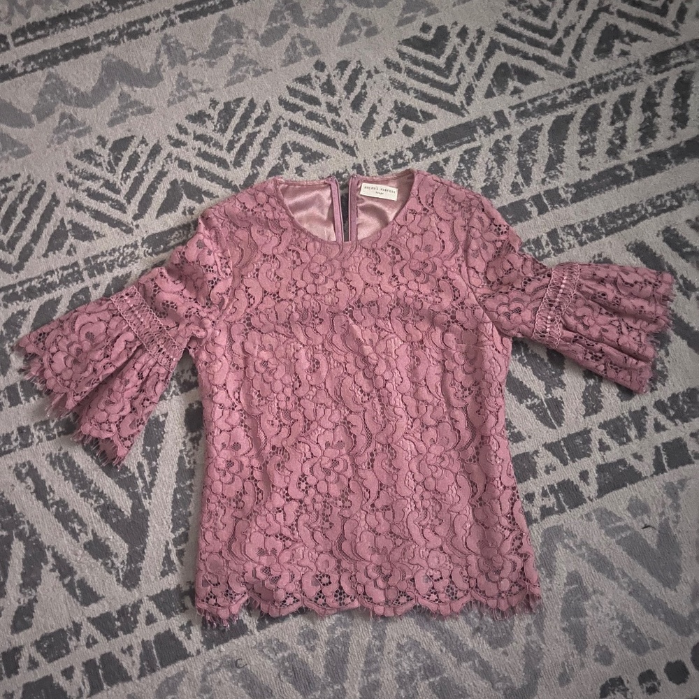 Pink lace Blouse